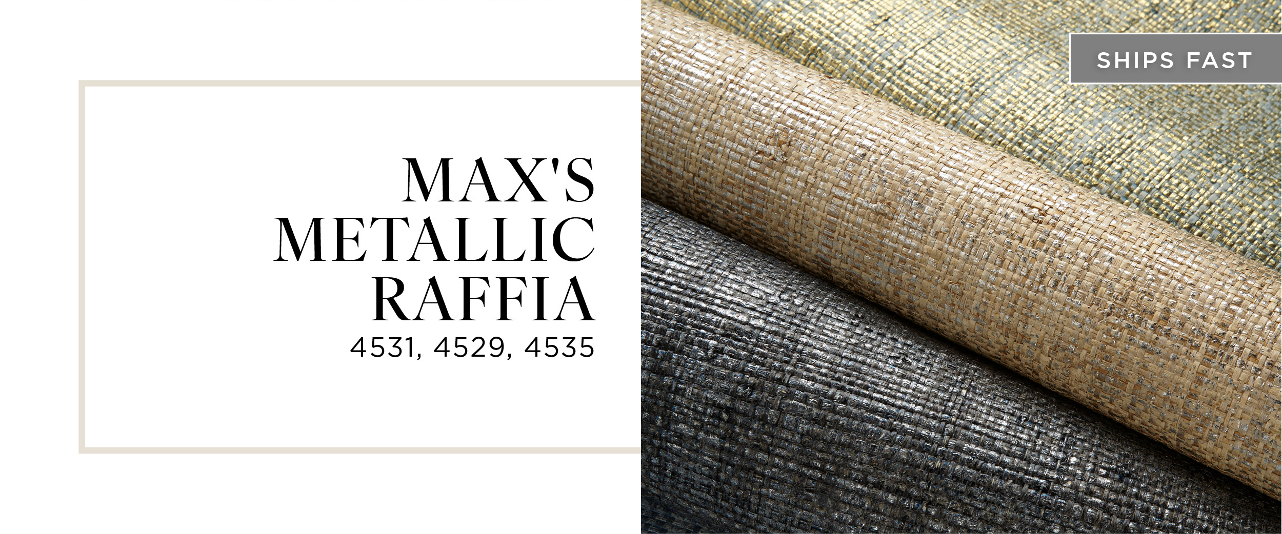 5-Maxs Metallic Raffia