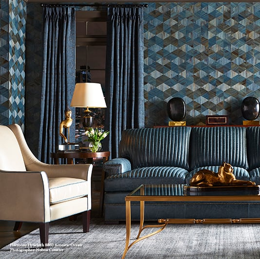 Phillip Jeffries Wallcovering Featured in Century Furniture Showroom