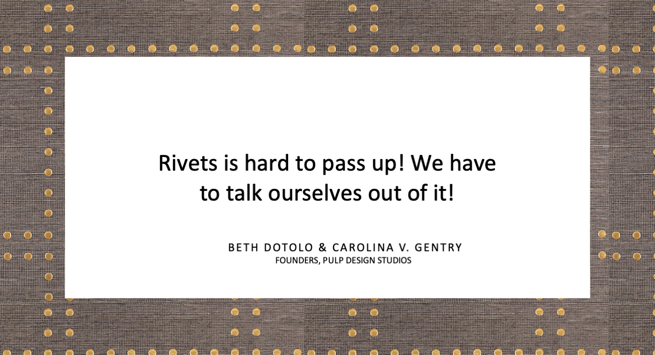 Rivets Quote
