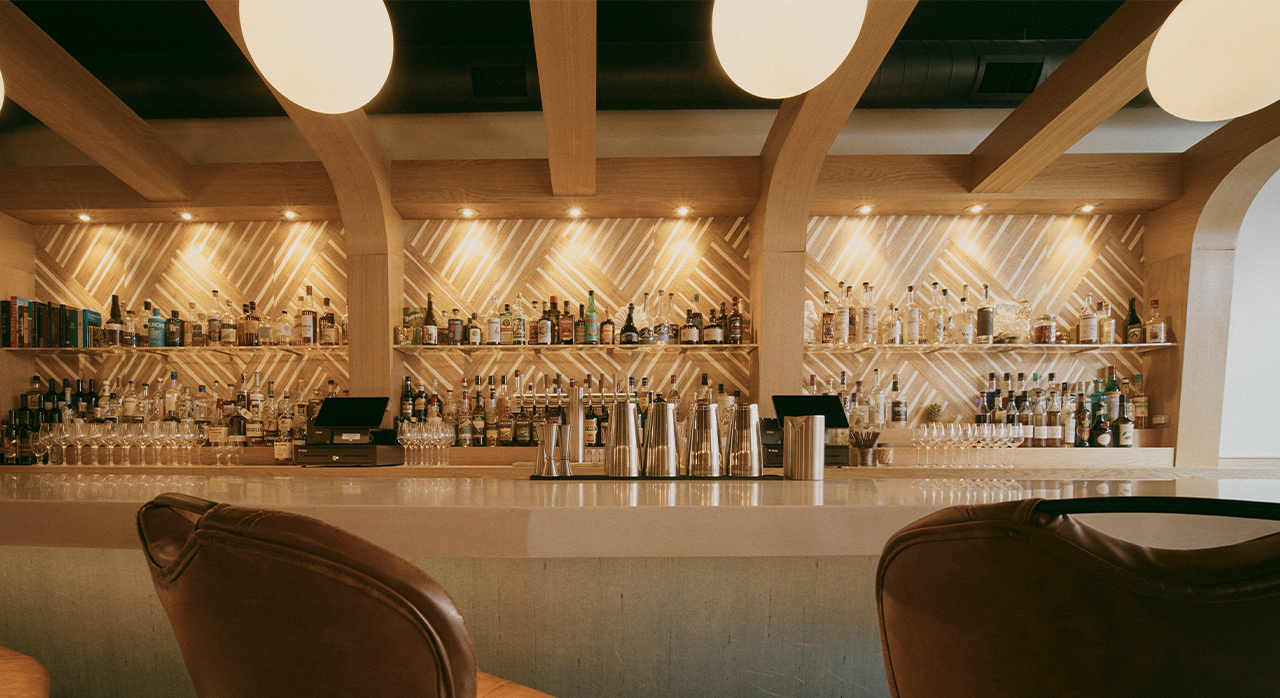 Stunning Before & After Of A Chic Cocktail Bar