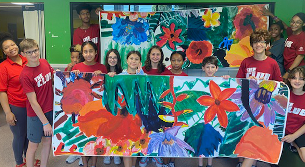 Boys & Girls Club of Clifton Design A Mural With Phillip Jeffries