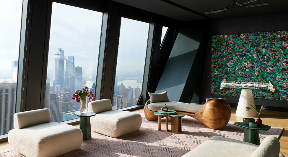A Closer Look At The Walls Of ELLE DECOR'S New Penthouse